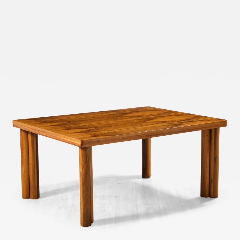 Carlo Scarpa Carlo Scarpa for Bernini Scuderia Walnut Dining Table circa 1977