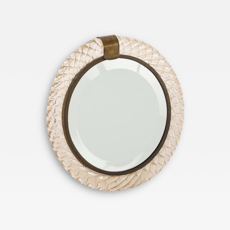 Carlo Scarpa Carlo Scarpa for Venini Table Mirror circa 1950