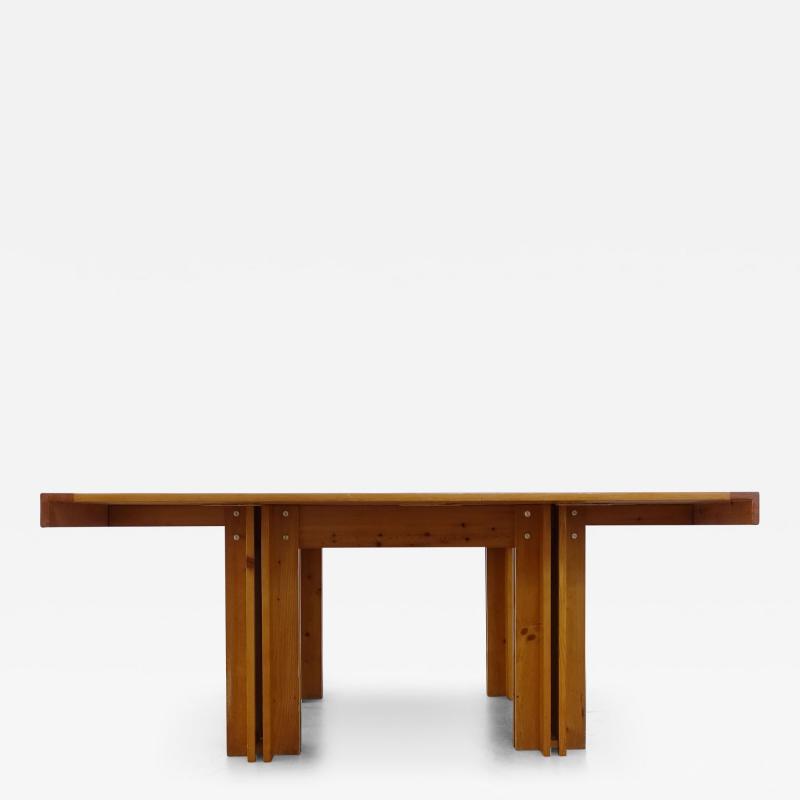 Carlo Scarpa Early Carlo Scarpa Quatour table for Simon Gavina Italy 1974