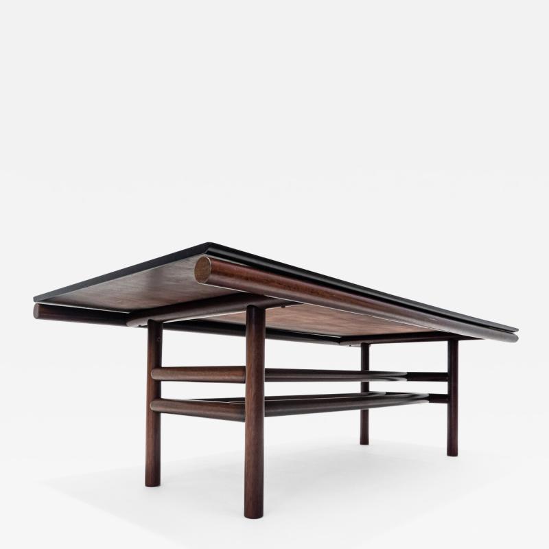 Carlo Scarpa Gritti Wooden Dining Table by Carlo Scarpa for Simon International 1970s