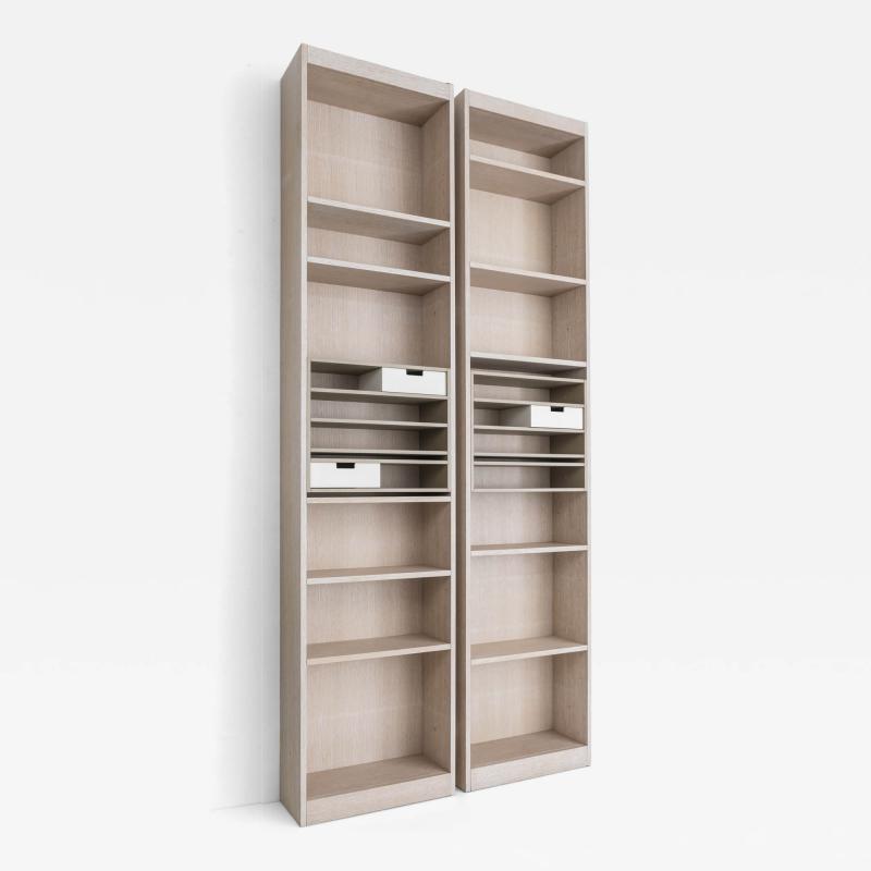 Carlo Scarpa Set of Two Rialto Bookcases by Carlo Scarpa for Simon Gavina