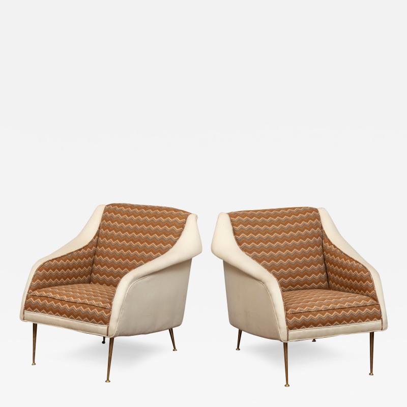 Carlo de Carli Carlo di Carli Carlo de Carli Model 802 Lounge Chairs for M Singer Sons