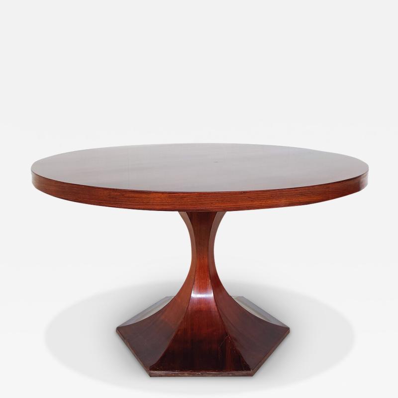 Carlo de Carli Carlo di Carli Italian Mid Century Wooden Dining Table by Carlo de Carli