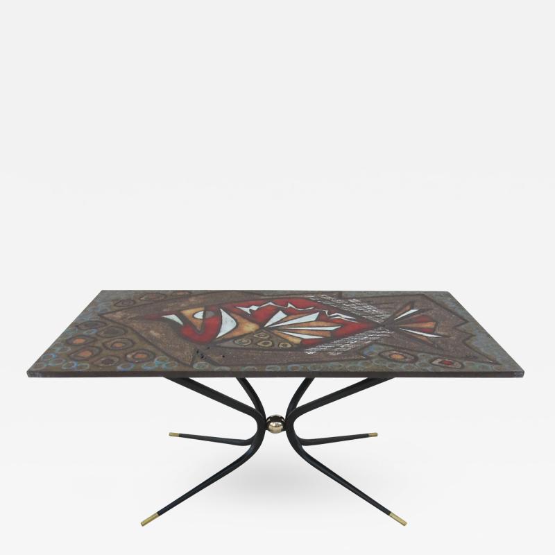 Carlo di Carli Mid Century Cocktail Table in the style of Gio Ponti