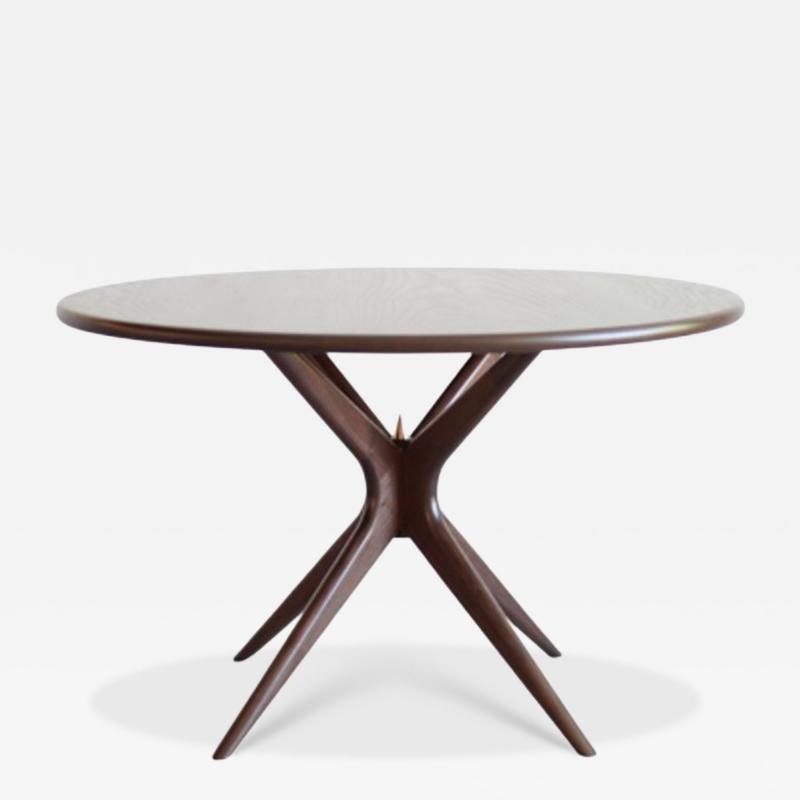 Carlos Solano Granda Gazelle Dining Table Series 48 in Special Walnut by Stamford Modern
