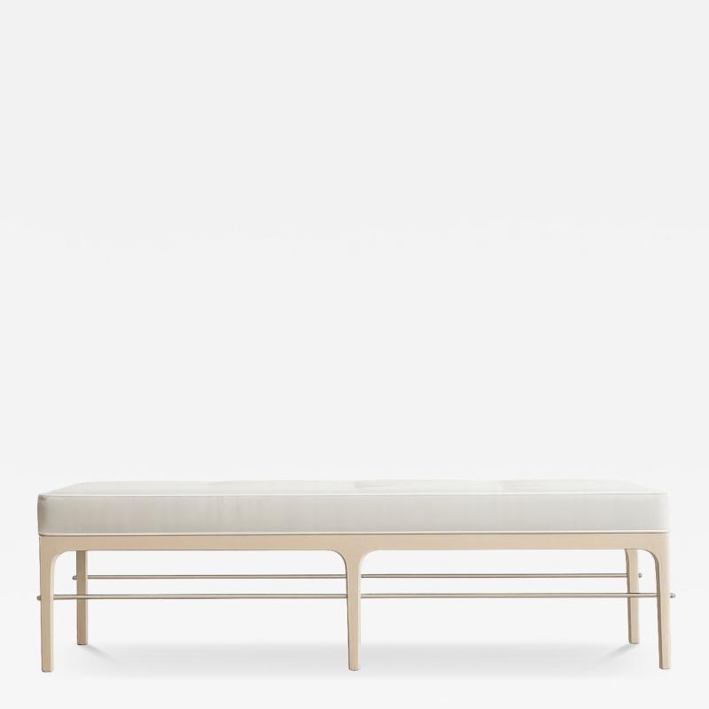Carlos Solano Granda Linear Bench in White Oak Series 60 by Stamford Modern