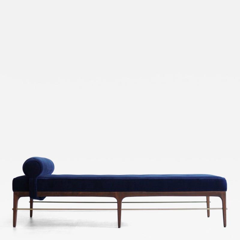 Carlos Solano Granda Linear Daybed in Dark Walnut Series 72 by Stamford Modern