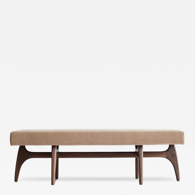 Carlos Solano Granda Odyssey Bench in Natural Walnut