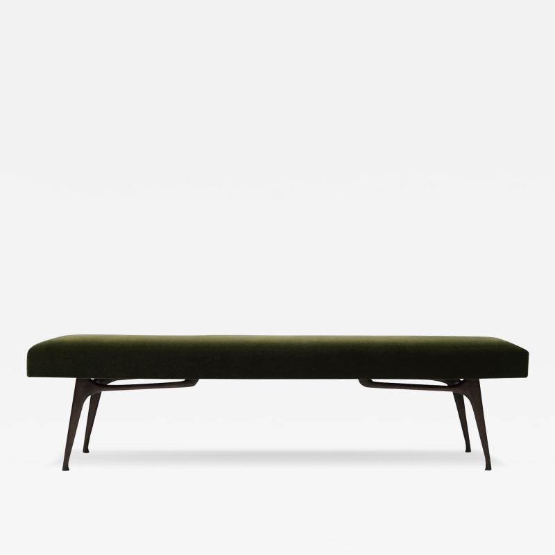 Carlos Solano Granda Sculptural ICO Bench Series 72 in Special Walnut