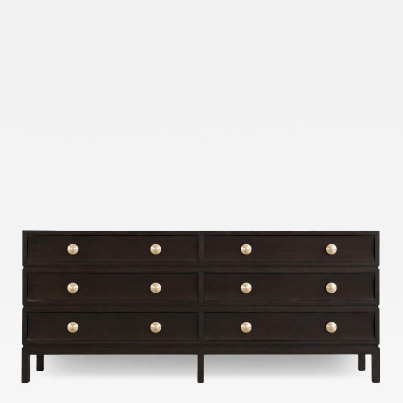 Carlos Solano Granda Stacked Dresser in Espresso Walnut by Stamford Modern