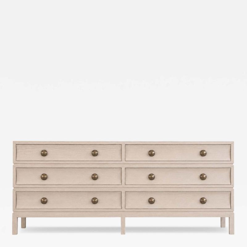 Carlos Solano Granda Stacked Dresser in White Oak by Stamford Modern