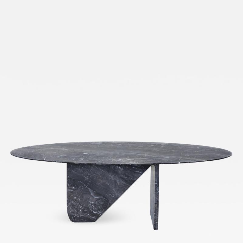 Carlyle Collective Oval Marble Dining Table