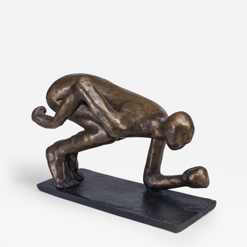 Carol Bruns American Post Modern Design Bronze Sculpture