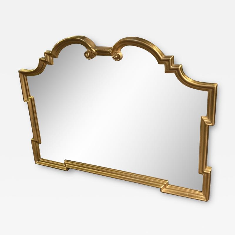 Carol Canner Carvers Guild GOLD GILT WOOD NEOCLASSICAL HOLLYWOOD REGENCY MIRROR