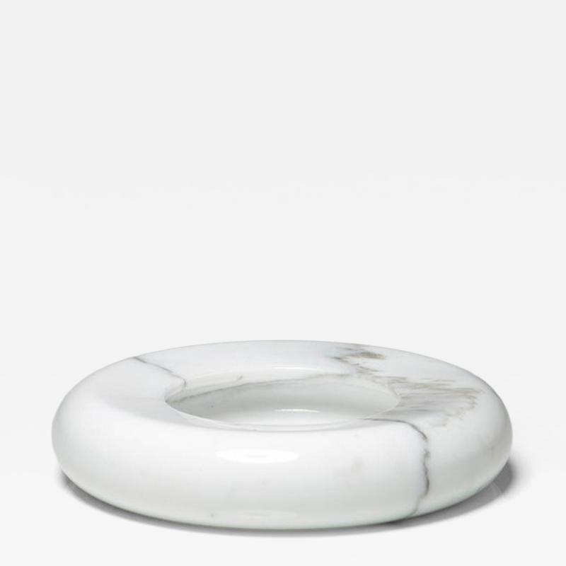 Carrara Marble Centerpiece by Di Rosa and Giusti for Up Up Italy 1970s