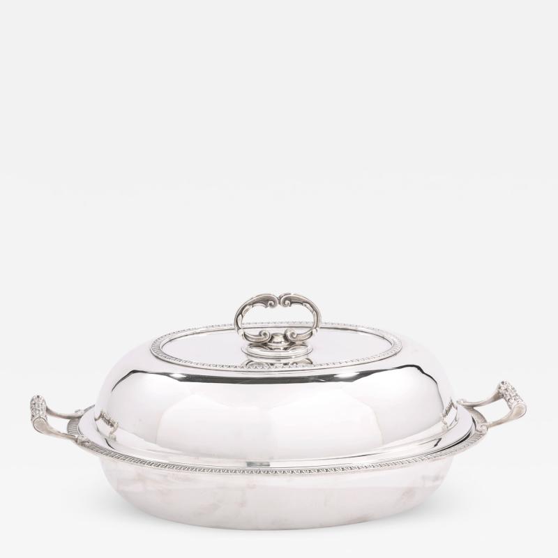 Cartier Sterling Silver Tableware Covered Dish