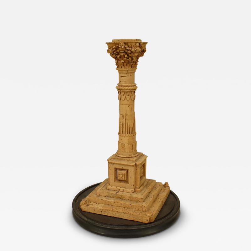 Carved Cork Neo Classic Column Model