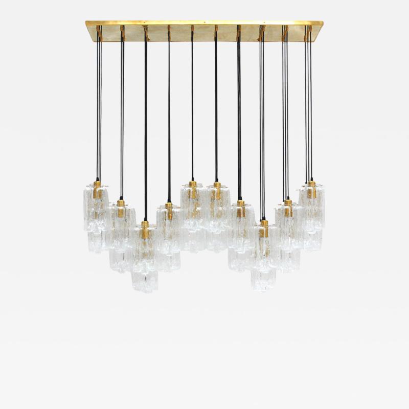 Carved Crystal Suspension Lamp