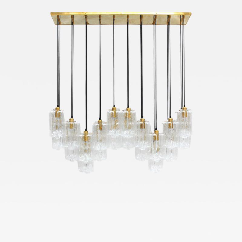 Carved Crystal Suspension Lamp