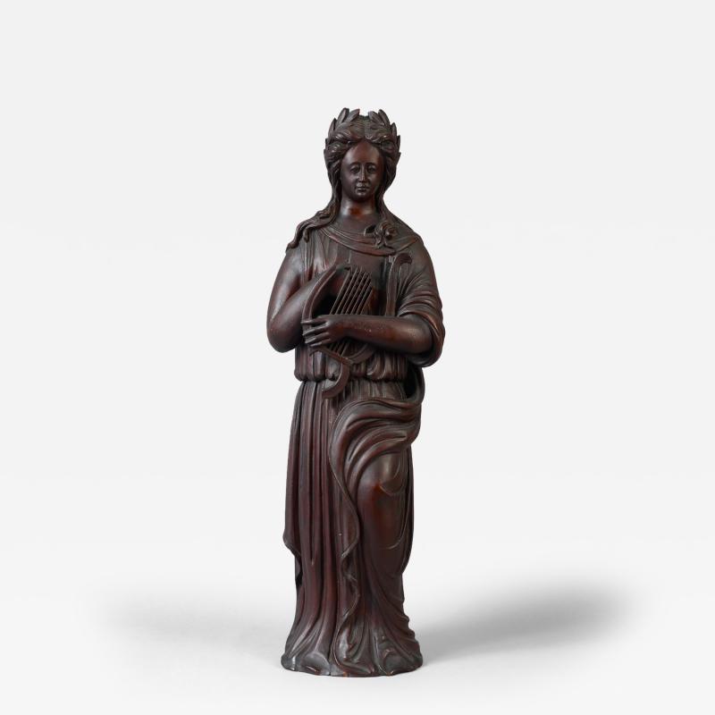 Carved Figure of Erato 
