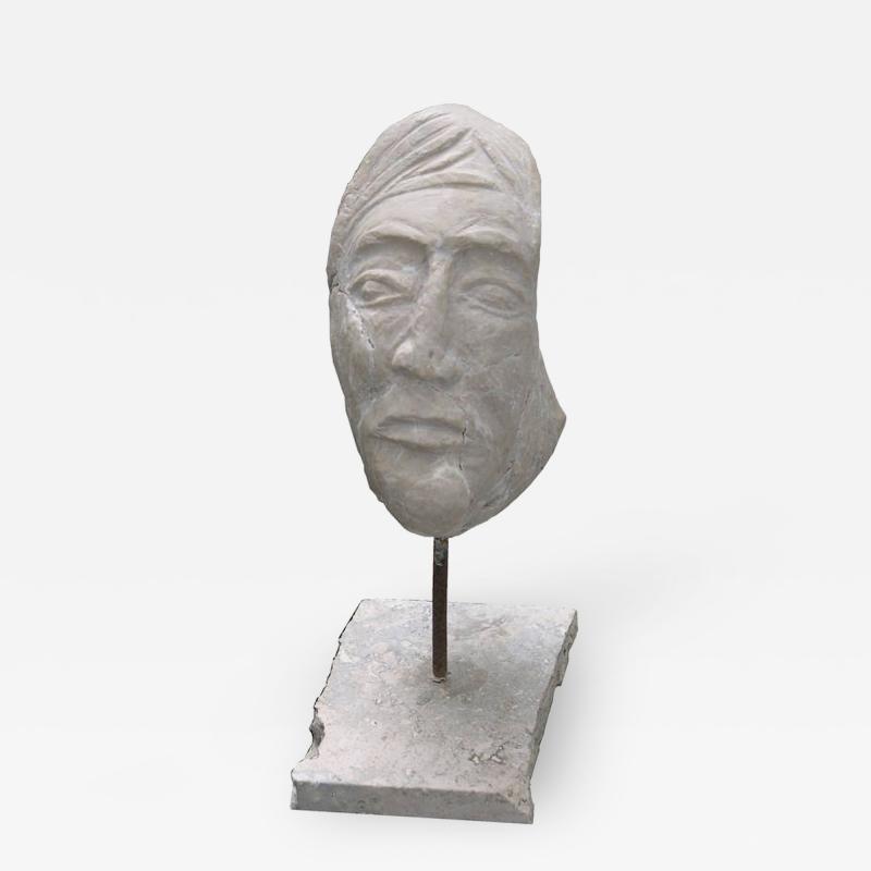 Carved Marble Head