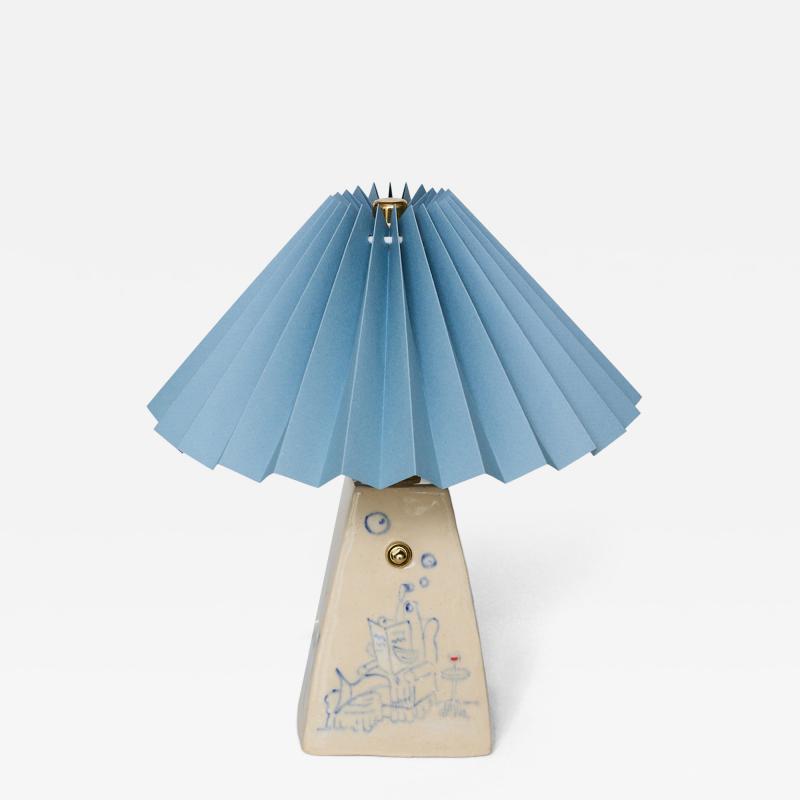 Cassie Nozil Fish Dad Ceramic Lamp by Cassie Nozil 2026