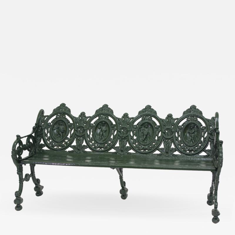 Cast Iron Garden Bench 1880