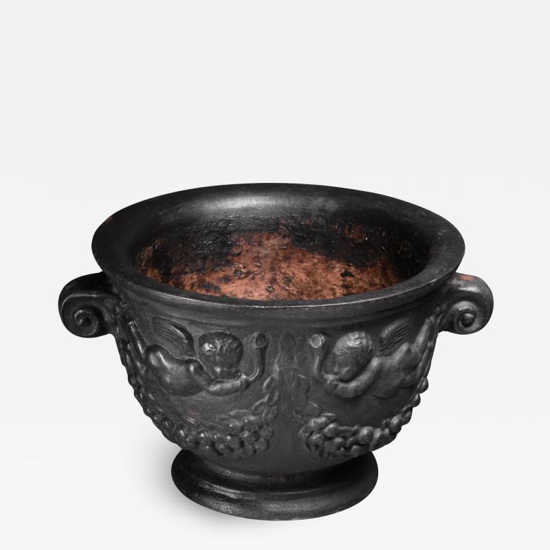 Cast iron garden urn by Byarums Bruk Sweden