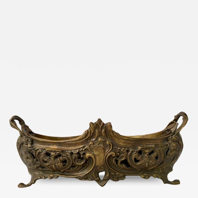 Castilian Imports Bronze Centerpiece Jardiniere or Planter