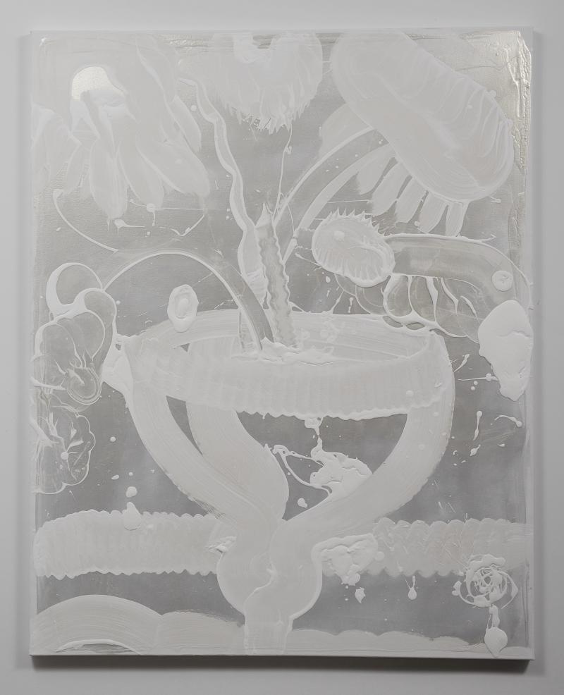 Catherine Howe Mica Painting Iris 