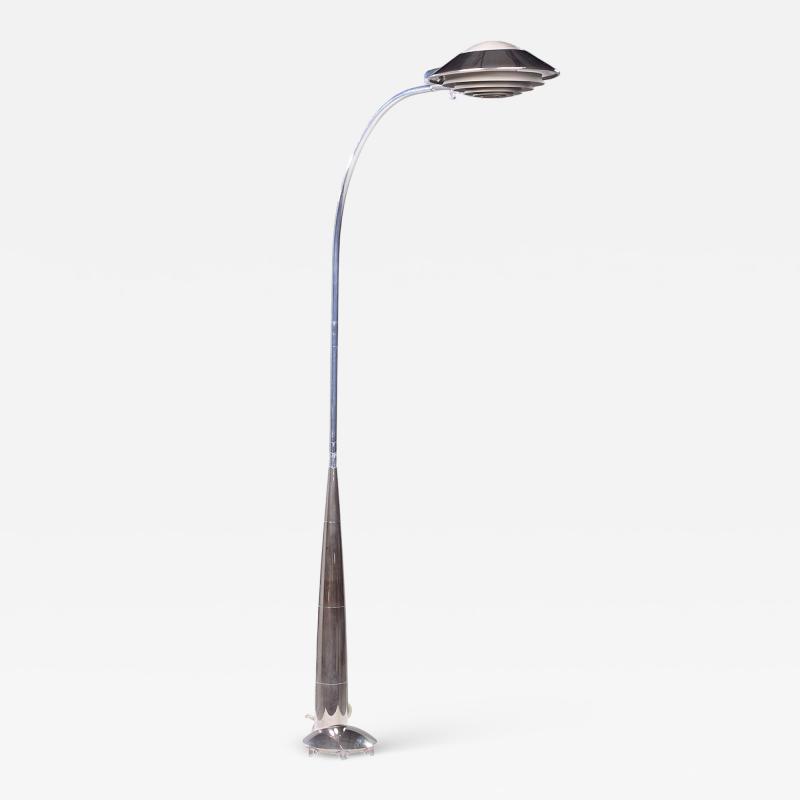 Cedric Hartman Cedric Hartman Mid Century Chrome Floor Lamp