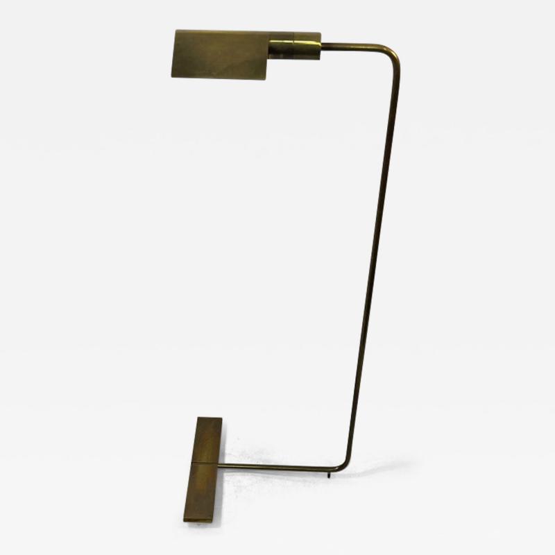 Cedric Hartman MODERNIST BRASS ADJUSTABLE FLOOR LAMP BY CEDRIC HARTMAN