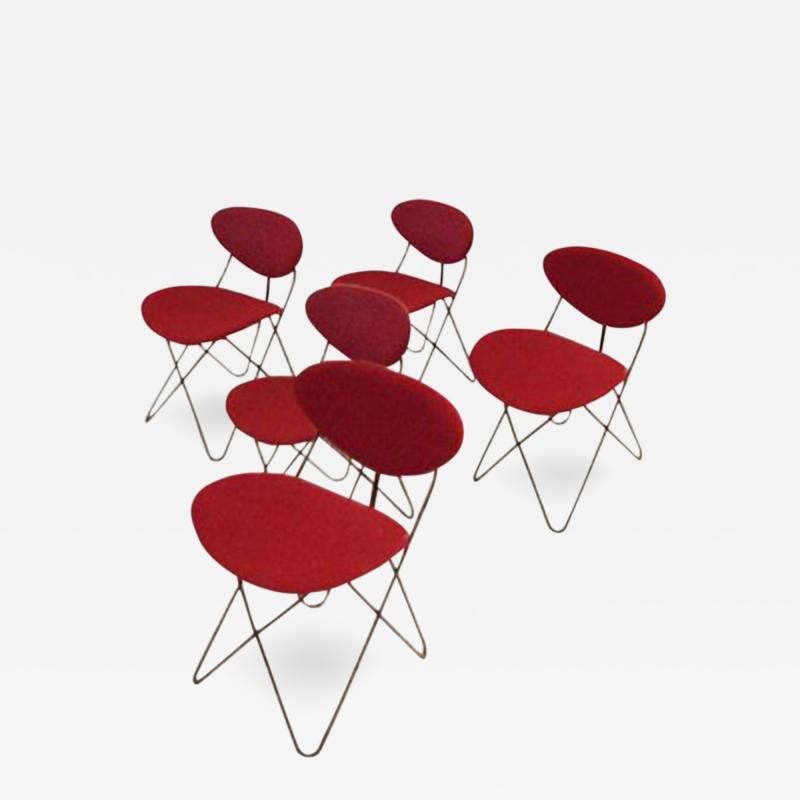 Cees Braakman A Set of Five Dining Chairs by Cees Braakman for Pastoe
