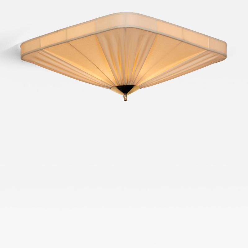 Ceiling Lamp with Brass Finial Finland Mid 20th Century