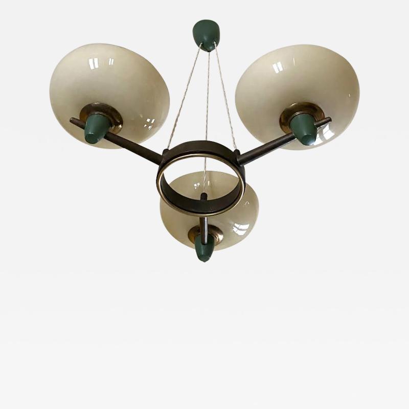 Ceiling Light with 3 Murano Glasses