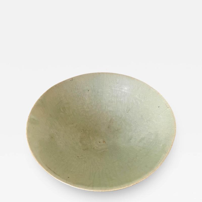 Celadon Ceramic Tea Bowl Korean Goryeo Dynasty