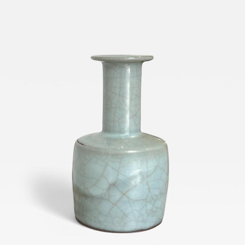 Celadon Crackle Glaze Vase