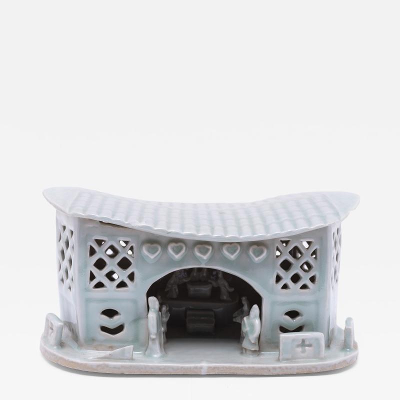 Celadon Temple Headrest