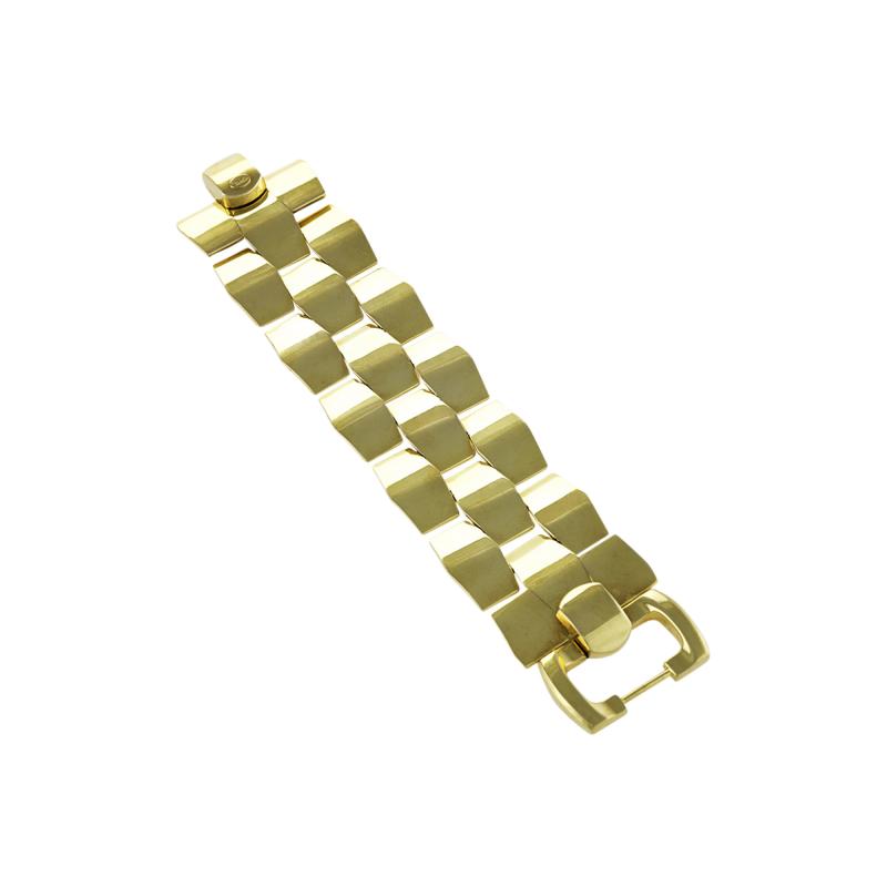 Cellini Cellini Late 20th Century Gold Link Bracelet