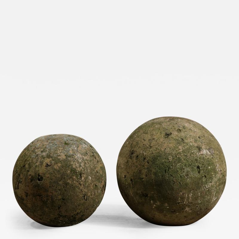 Cement Spheres Two Pairs