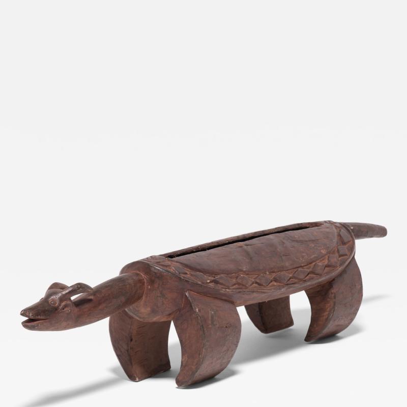 Central African Buffalo Slit Drum