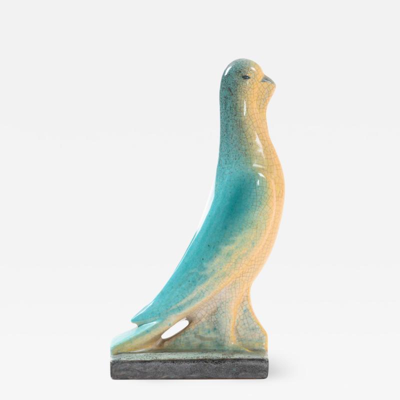 Ceramic pigeon by Genevi ve Granger