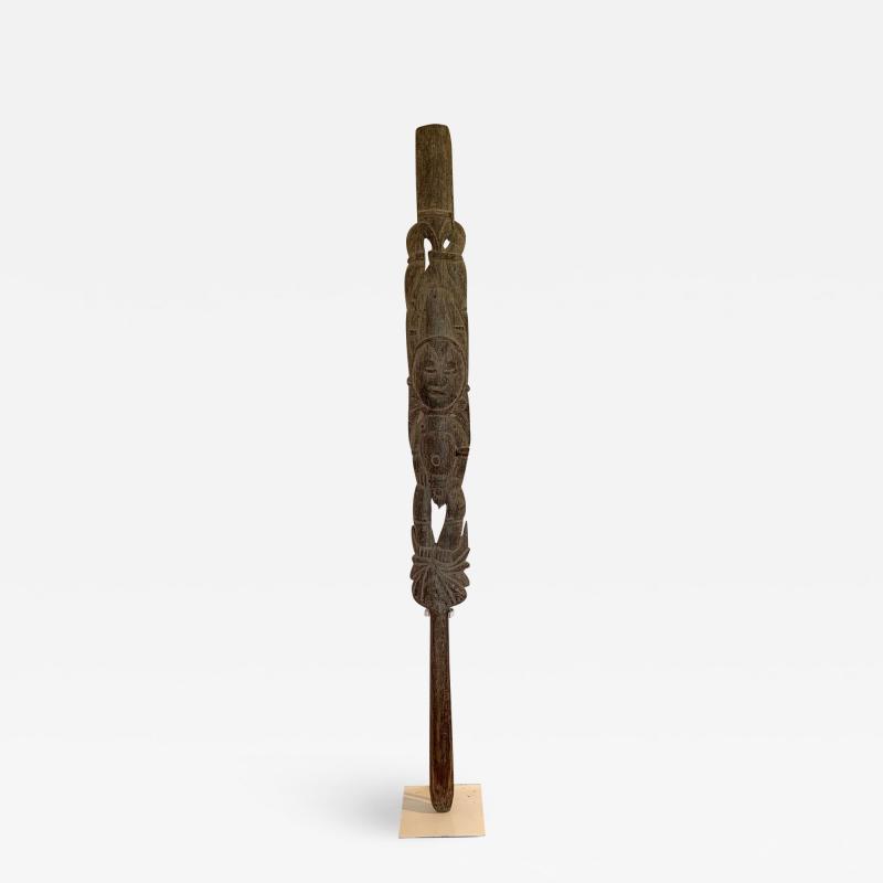 Ceremonial Ancestor Sago Scoop Papua New Guinea