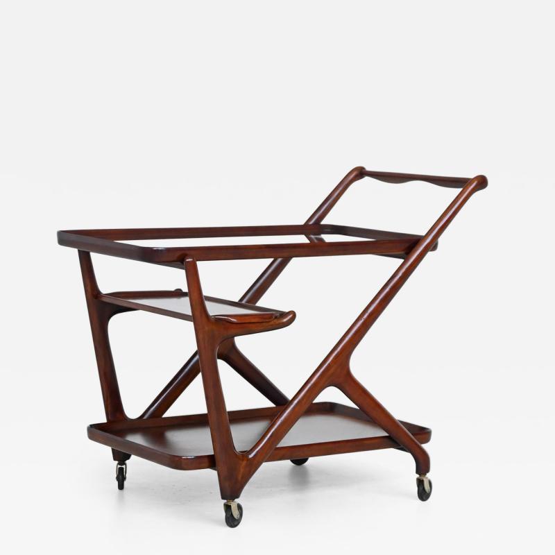 Cesare Lacca Cesare Lacca sculptural serving trolley or bar cart Italy 1950