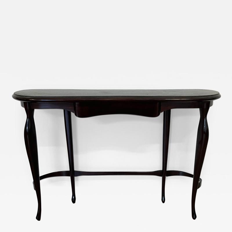 Cesare Lacca Console with Verde Alpi Marble Top