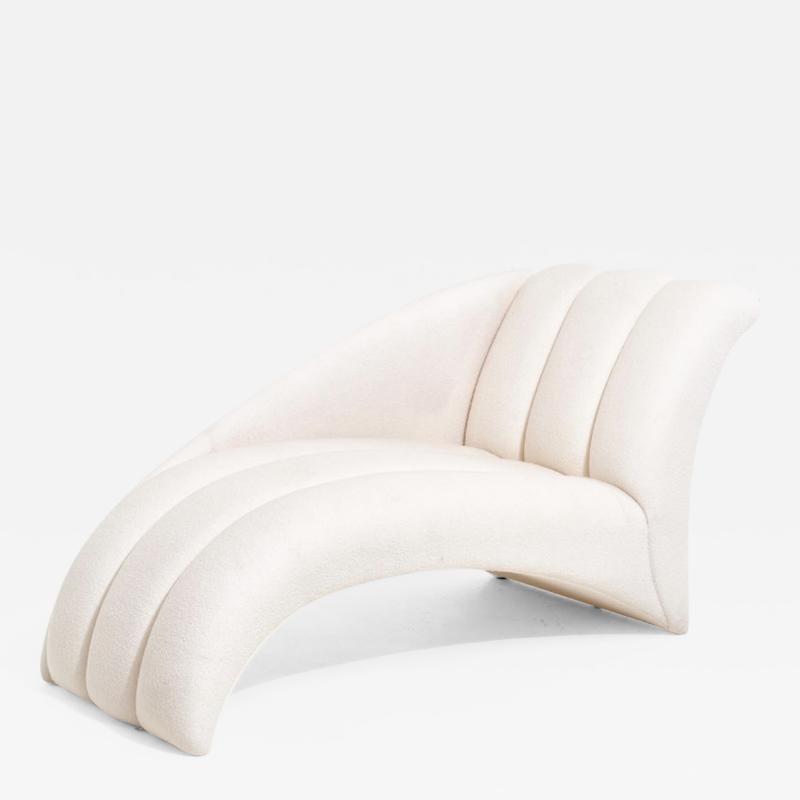 Channel Tufted Chaise Lounge by Vladimir Kagan 1980
