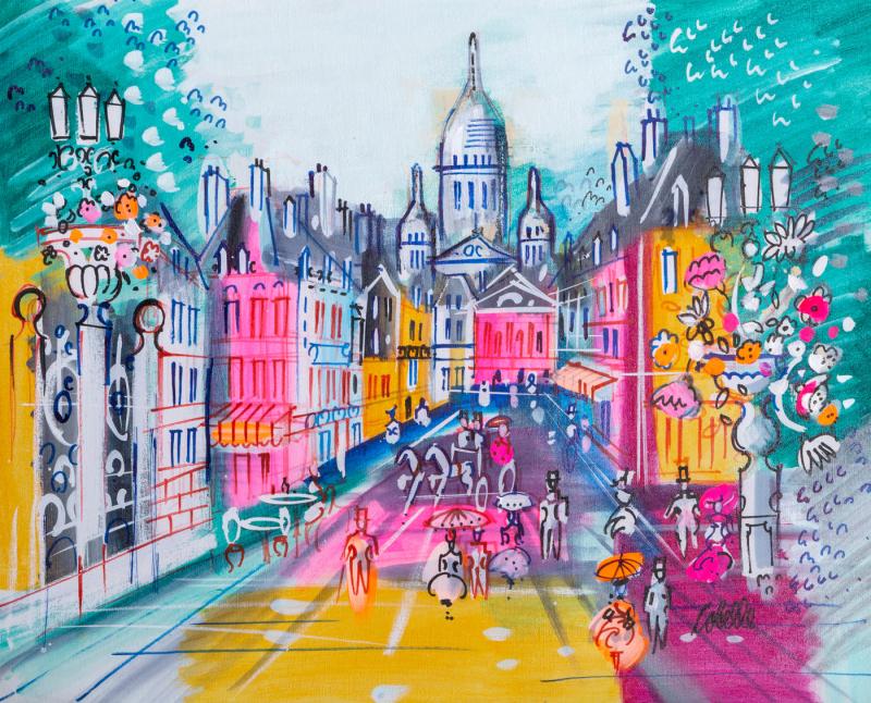 Charles Cobelle Road to Sacre Coeur