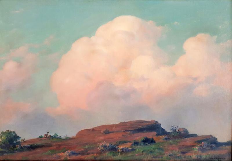 Charles Courtney Curran Evening on the Summit