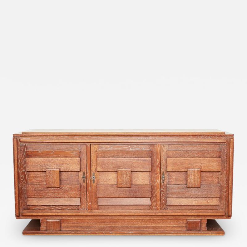 Charles Dudouyt 1940S FRENCH OAK SIDEBOARD