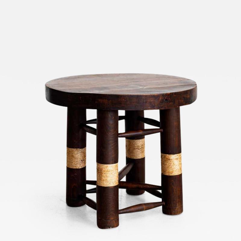 Charles Dudouyt CHARLES DUDOUYT SIDE TABLE WITH ROPE